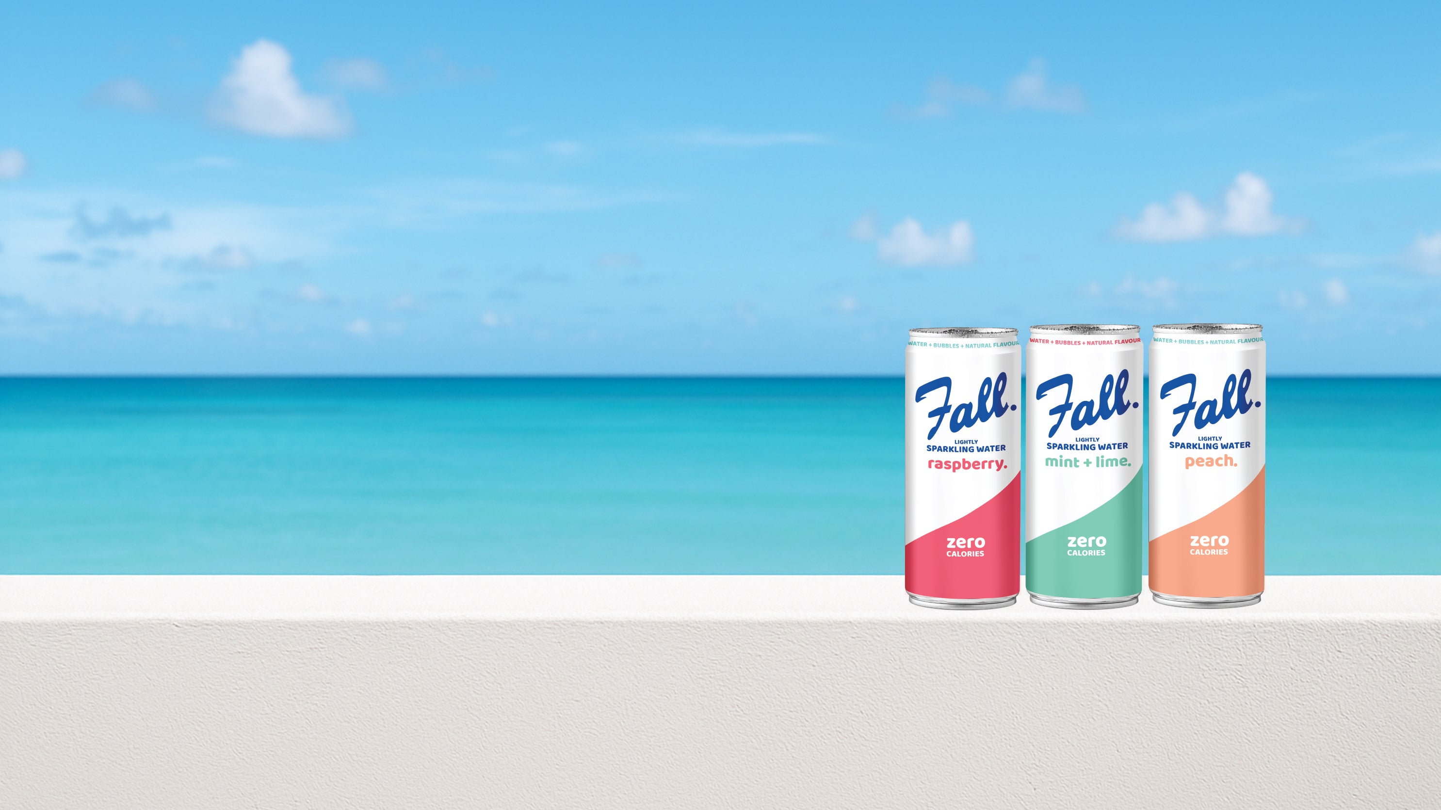 Flavoured Sparkling Waters. Raspberry Flavoured. Peach Flavoured. Mint Flavoured. Lime Flavoured. 