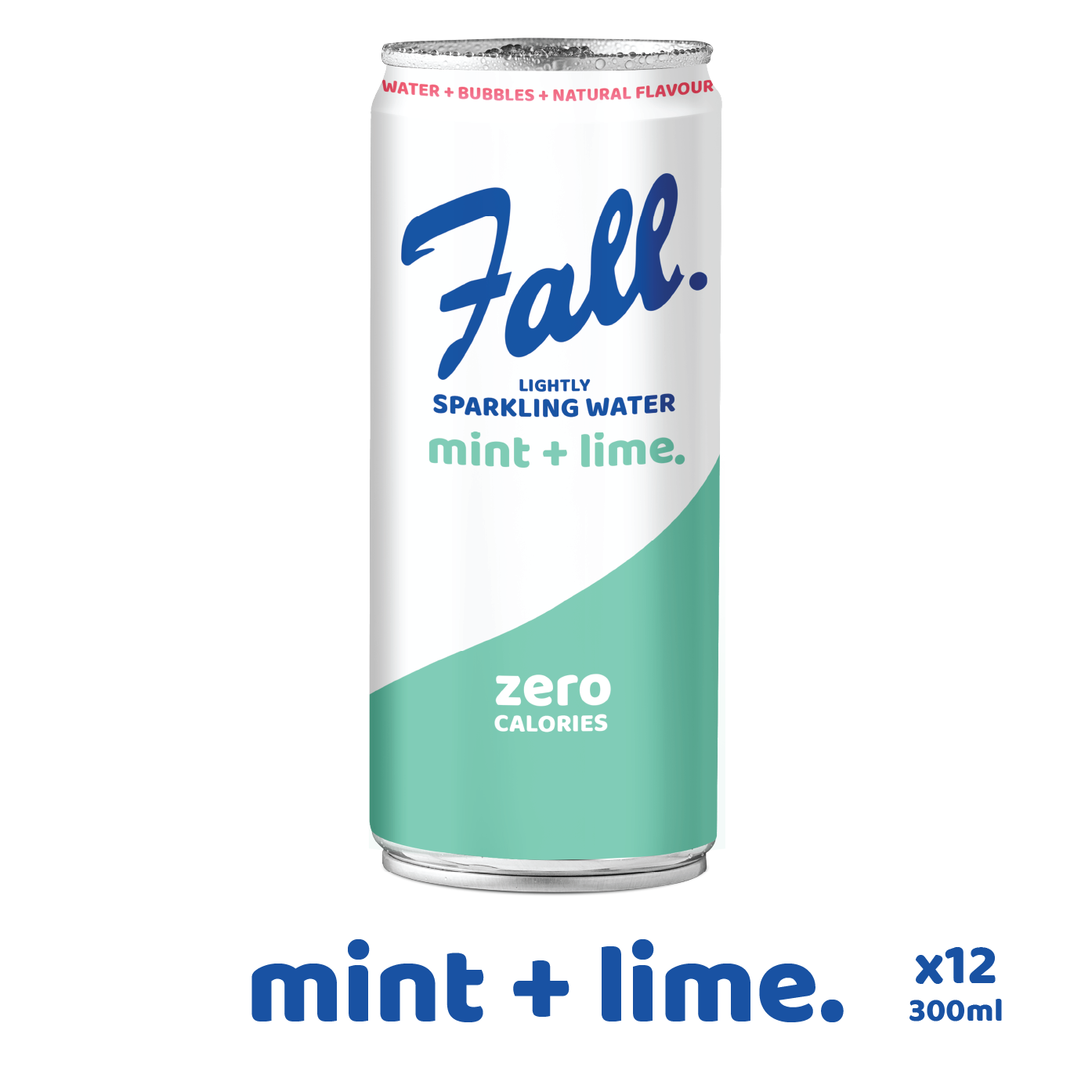 Mint + Lime Sparkling Water